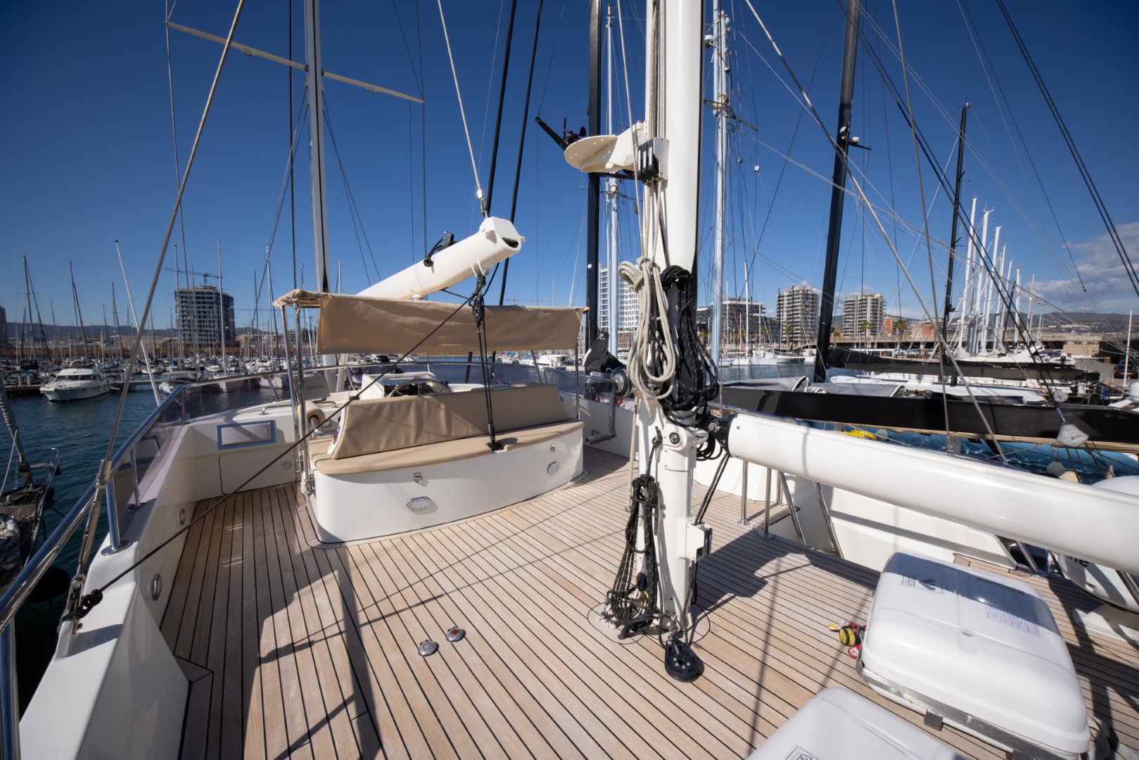 PITUXIN Laurent Giles Motorsailer Steel 23m For Sale Falcon Rydell 